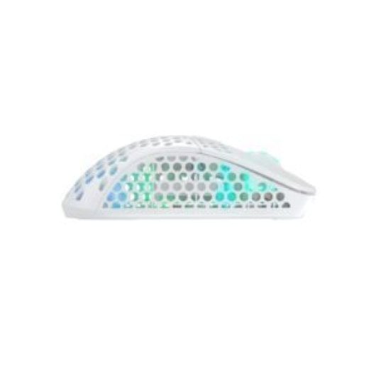 Ratón Cherry inalámbrico 19000 DPI RGB blanco diseño ergonómico para gaming