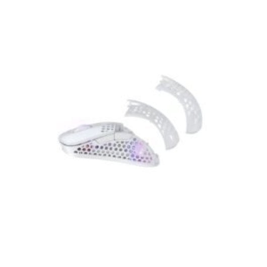 Ratón Cherry inalámbrico 19000 DPI RGB blanco diseño ergonómico para gaming