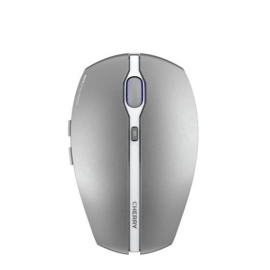 Ratón Cherry inalámbrico Bluetooth 2000 DPI multi-dispositivo ambidiestro gris