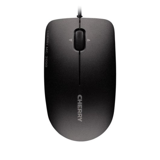 Ratón Cherry con cable 2400 DPI ergonómico antideslizante y botones programables