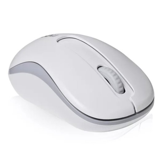 Souris sans fil Rapoo 1000 DPI compacte ambidextre longue durée de vie de la batterie blanche
