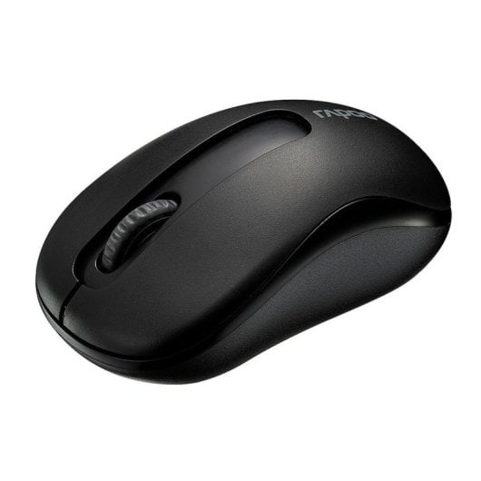 Souris sans fil Rapoo 1000 DPI compacte et ergonomique, autonomie de 12 mois