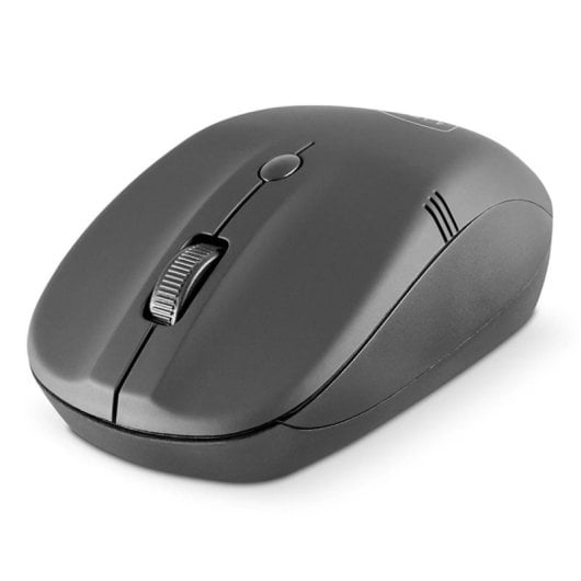 Rato sem fios 1Life com ajuste de sensibilidade de 1600 DPI, preto, ótico e leve