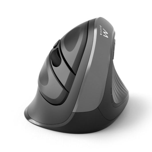 Mouse wireless Ewent 2400 DPI verticale ergonomico 6 pulsanti rivestimento in gomma