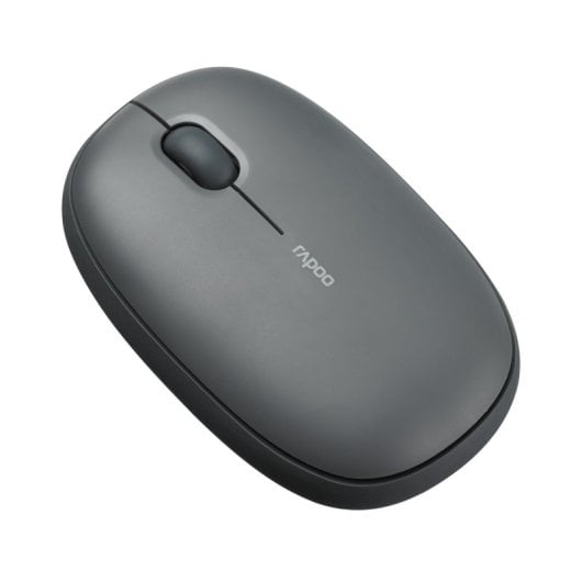 Ratón Rapoo inalámbrico 1300 DPI RF+Bluetooth clic silencioso ambidiestro