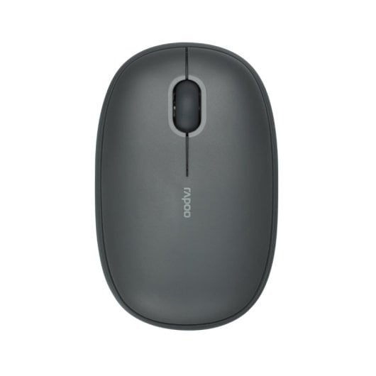 Ratón Rapoo inalámbrico 1300 DPI RF+Bluetooth clic silencioso ambidiestro