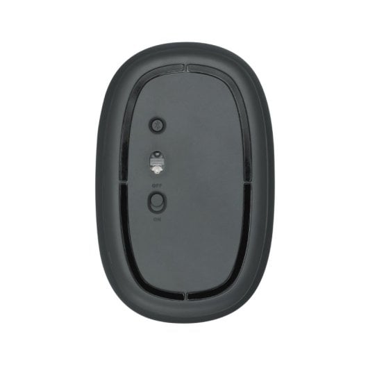 Ratón Rapoo inalámbrico 1300 DPI RF+Bluetooth clic silencioso ambidiestro
