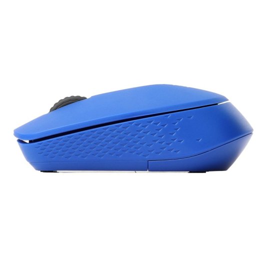 Ratón Rapoo inalámbrico 1300 DPI multimodo azul silencioso compacto ambidiestro