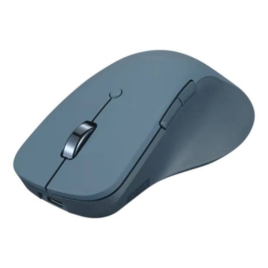 Lenovo Kabellose Maus, 2400 DPI, Bluetooth, 6 Tasten, wiederaufladbar, blau-grün