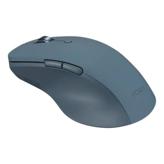 Lenovo Kabellose Maus, 2400 DPI, Bluetooth, 6 Tasten, wiederaufladbar, blau-grün