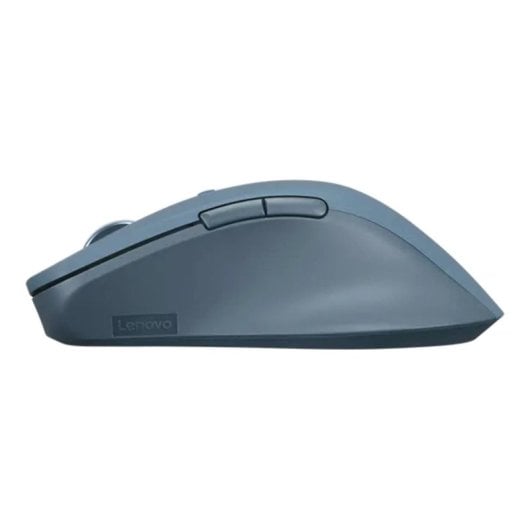 Lenovo Kabellose Maus, 2400 DPI, Bluetooth, 6 Tasten, wiederaufladbar, blau-grün