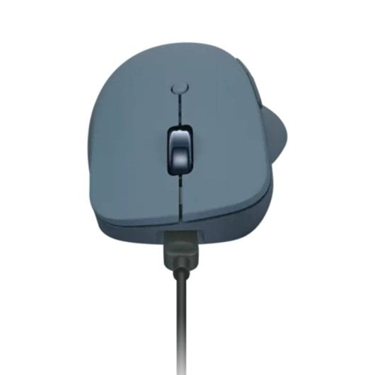 Lenovo Kabellose Maus, 2400 DPI, Bluetooth, 6 Tasten, wiederaufladbar, blau-grün