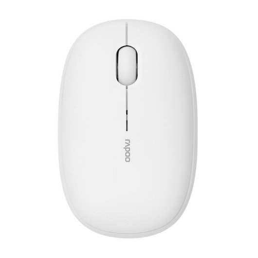 Ratón Hama M660 Silent Bluetooth/RF 1300 DPI Blanco 3 Botones Silenciosos