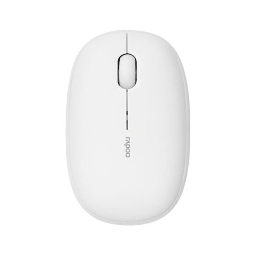 Ratón Hama M660 Silent Bluetooth/RF 1300 DPI Blanco 3 Botones Silenciosos