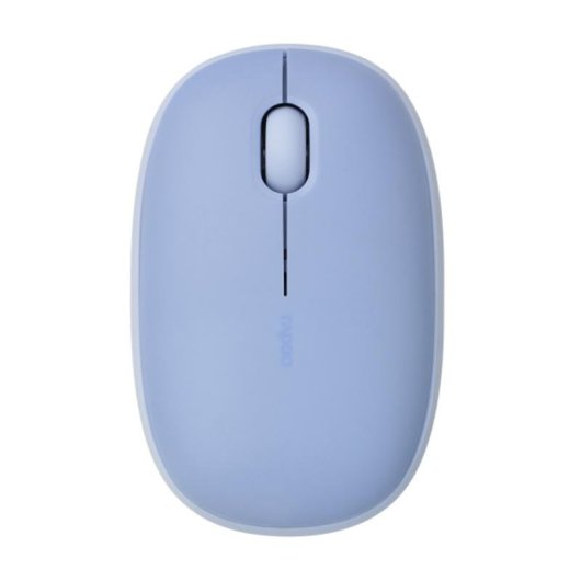 Ratón Rapoo M660 Silent Inalámbrico Bluetooth RF 1300 DPI Lila Ambidextro
