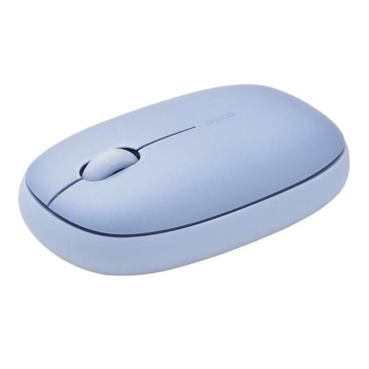 Ratón Rapoo M660 Silent Inalámbrico Bluetooth RF 1300 DPI Lila Ambidextro