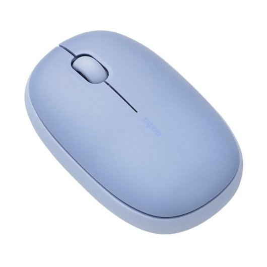 Ratón Rapoo M660 Silent Inalámbrico Bluetooth RF 1300 DPI Lila Ambidextro