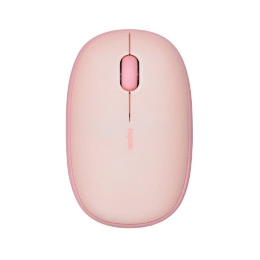 Ratón Rapoo M660 Silent Bluetooth Multi-Mode 1300 DPI Rosa silencioso