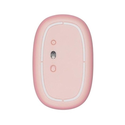 Ratón Rapoo M660 Silent Bluetooth Multi-Mode 1300 DPI Rosa silencioso