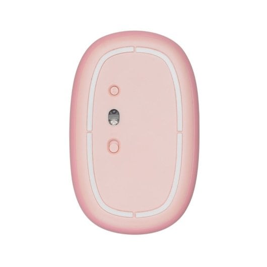 Ratón Rapoo inalámbrico 1300 DPI Multi-Mode Bluetooth Rosa botones silenciosos