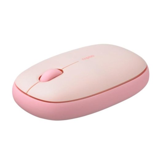 Ratón Rapoo M660 Silent Bluetooth Multi-Mode 1300 DPI Rosa silencioso
