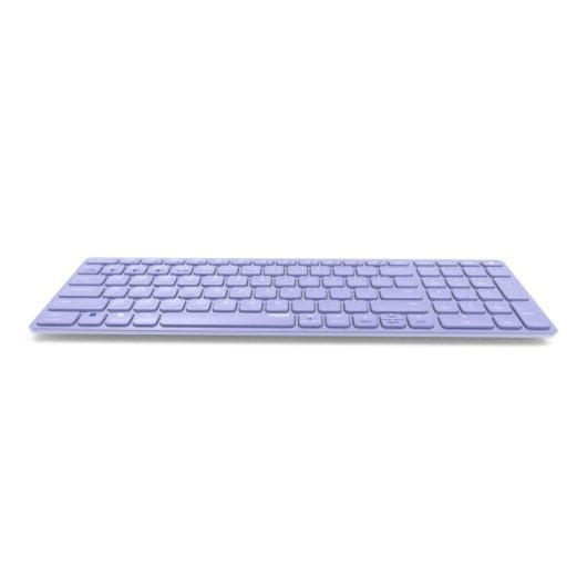 Rapoo E9700M Kompakte QWERTY-Aluminium-Lila-Kabellose Tastatur mit Multisystem-Ziffernblock