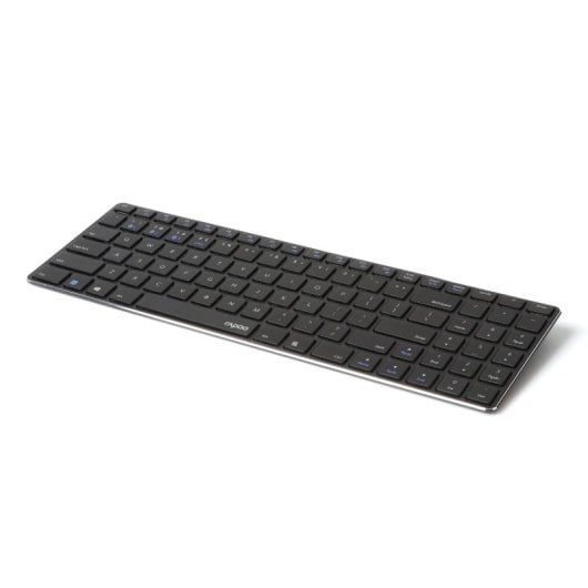 Clavier numérique à membrane ultra-fin Bluetooth 2,4 GHz Rapoo E9100M sans fil