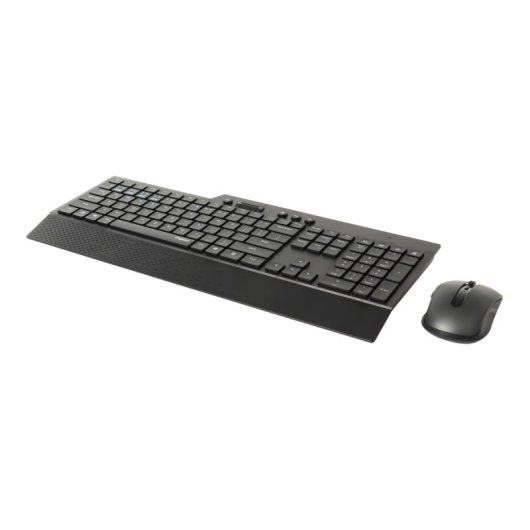 Rapoo 8200T Layout ES Bluetooth e Wi-Fi Multimédia Teclado de Membrana Sem Fios + Rato Preto