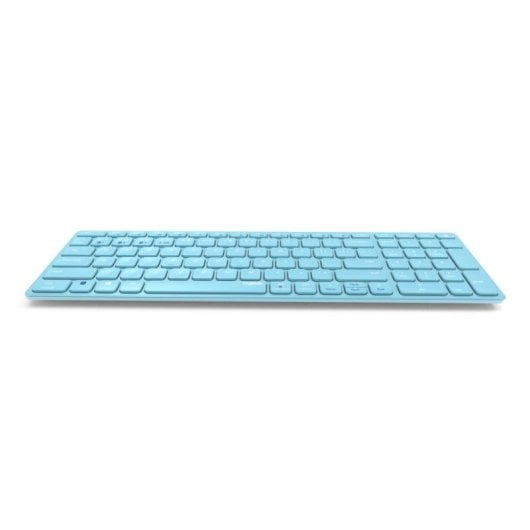 Teclado de membrana Rapoo E9700M Wireless Layout ES Bluetooth y USB Azul ultrafino