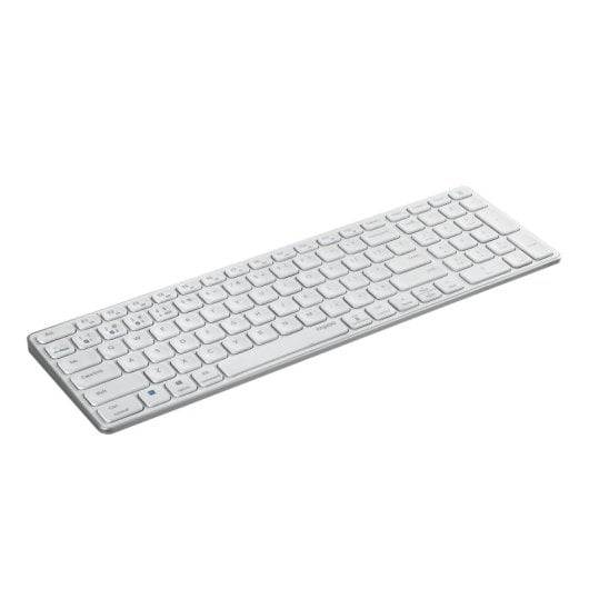 Teclado de membrana Rapoo E9700M Wireless Layout PT ultrafino Bluetooth y numérico
