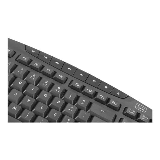 Kit de fluxo sem fios 1Life KBW PT teclado de acesso rápido de 8 teclas + membrana