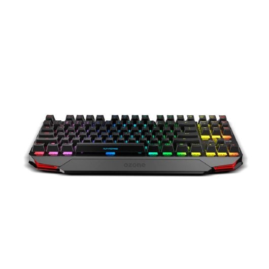 Ozone Alpha Strike Layout PT Interruptores RGB Teclado mecânico anti-ghosting Outemu Red