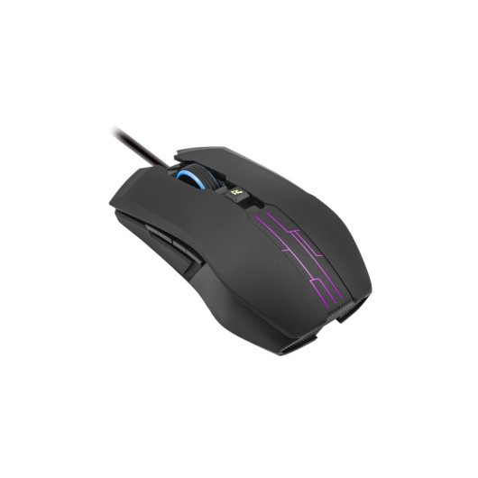 Teclado de membrana Cooler Master Devastator 3 com layout ergonómico RGB de 6 zonas