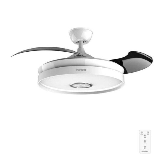 Ventilador de Techo Cecotec EnergySilence Aero 4360 Altavoz Bluetooth LED 35W 6 Velocidades