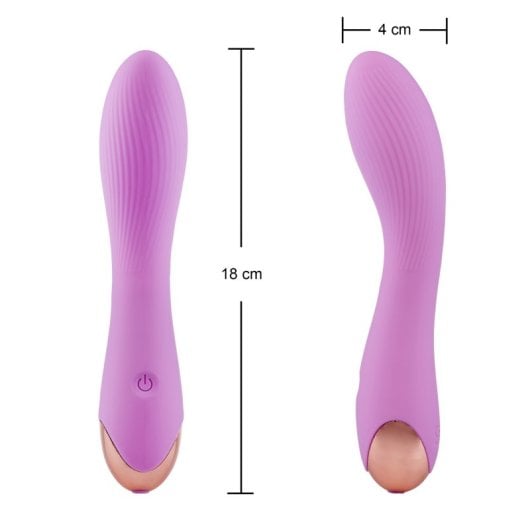Vibrador Hugbox Neo 20 níveis de vibração à prova de água ultrassilencioso silicone médico rosa roxo
