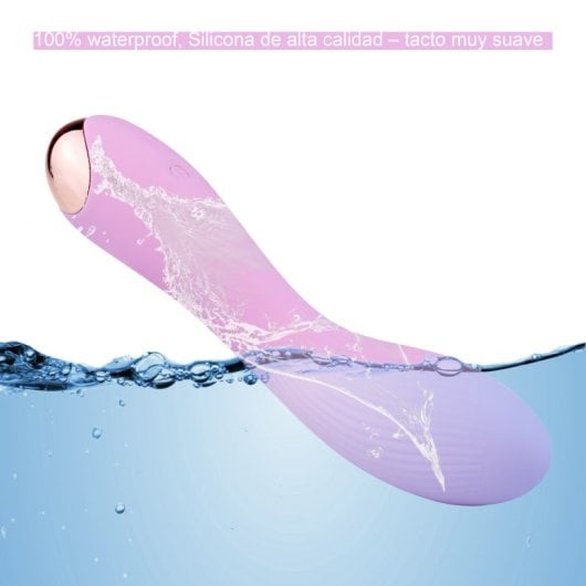 Vibrador Hugbox Neo 20 níveis de vibração à prova de água ultrassilencioso silicone médico rosa roxo