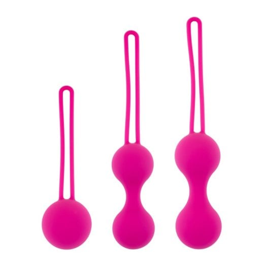 Kit placer sensual Hugbox Estimulador de clítoris + Vibrador Wand + Bolas de geisha silicona premium