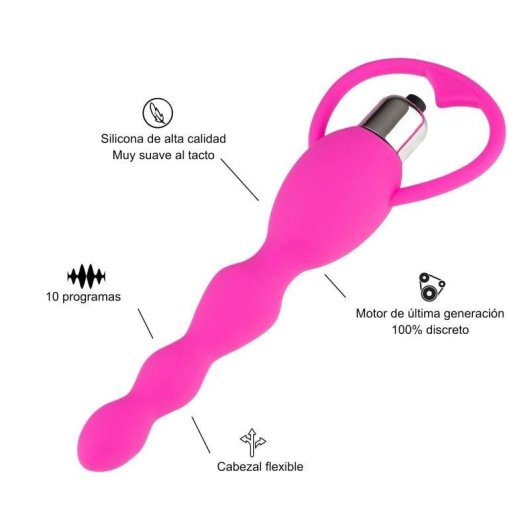 Vibrador Hugbox Ultrasilencioso 10 Modos Silicona Quirúrgica Impermeable