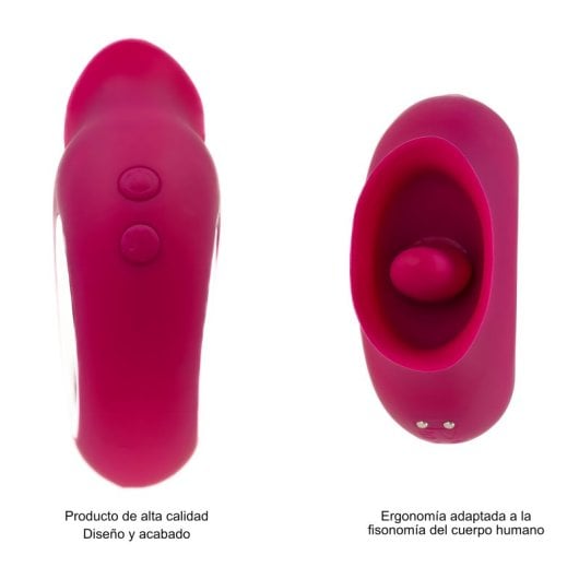 Vibrador Hugbox Lengua Flexible 81 Modos Ultrasilencioso Silicona Estanco USB