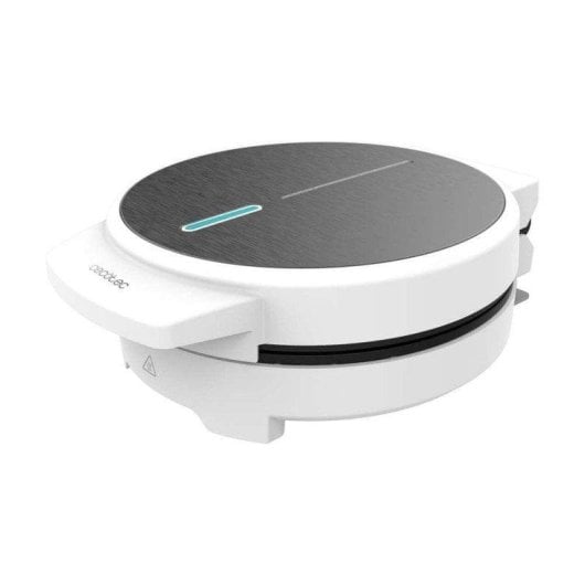 Gofrera Cecotec Eléctrica 1000W Acero Inoxidable Antiadherente Placa 19cm Protección