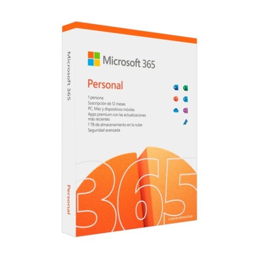 Microsoft 365 Personal 12 Meses Versión Física