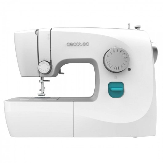 Máquina de coser Cecotec Compacta 15 puntadas LED brazo libre accesorios completos