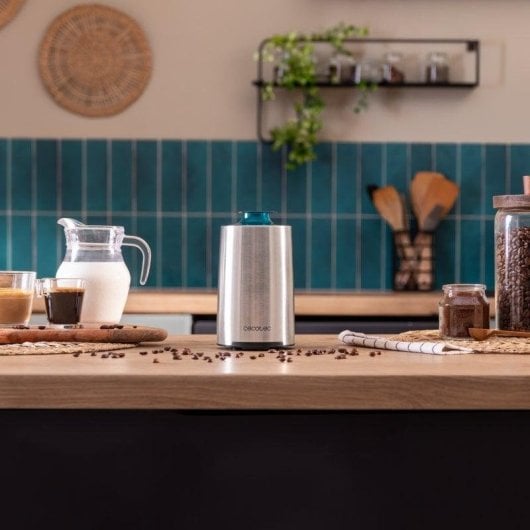 Kaffeemühle Cecotec Titanmill 400 Steel 200 W Edelstahl 70 g Leise Sicher