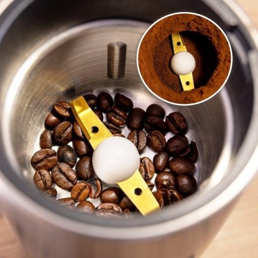 Kaffeemühle Cecotec Titanmill 400 Steel 200 W Edelstahl 70 g Leise Sicher