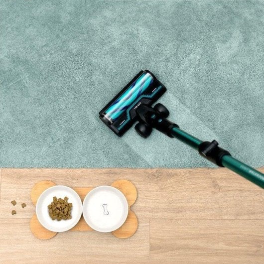 Aspiradora sem fios Cecotec Conga Rockstar 9500 Lunar Pet Flex 300AW 90min HairLess Brush Kit Home&Car