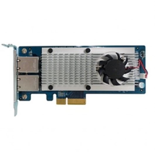 Tarjeta de Red QNAP LAN-10G2T-X550 PCI Express 10GbE Doble Puerto Ethernet Alámbrico