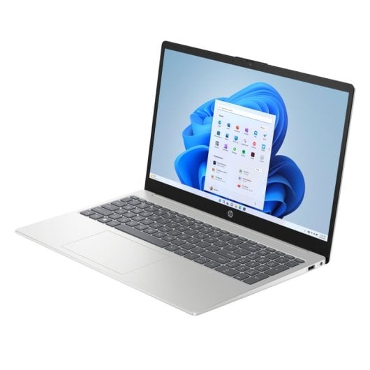 Portátil HP 15-fc0130ns 15.6" AMD Ryzen 7 7730U 8GB 512GB SSD Windows 11 Cámara HD Wi-Fi 6 Plata