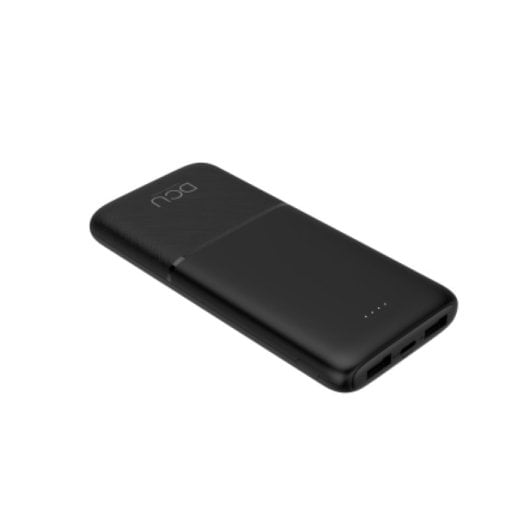 Power Bank DCU Tecnologic 10.000mAh Triple Salida USB LED Carga Rápida Protecciones