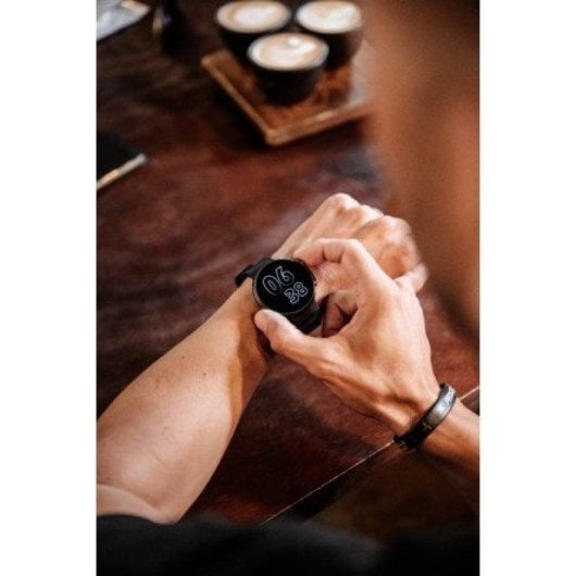 DCU Tecnologic Bluetooth NFC 44mm AMOLED Schwarz Orange Einheitsgröße IP67 SpO2 Schlafmonitor