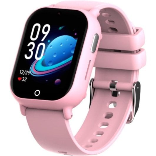 DCU Tecnologic Kids 4G GPS 40mm IPS Rose Taille Unique IP67 SOS Caméra Autonomie Étendue